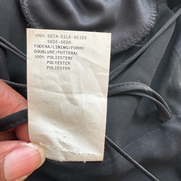 Armani Collezioni Black Sequin Beaded Dress - Picture 11 of 11